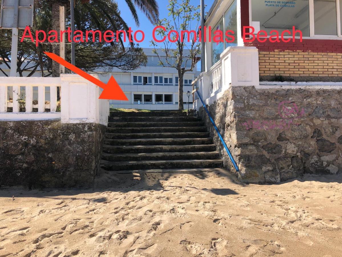 Apartamento Comillas Beach Eksteriør billede